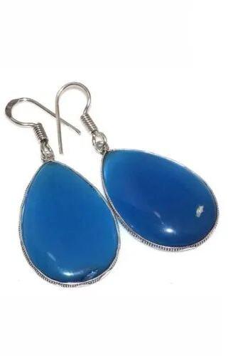 Chalcedony Earring, Occasion : Engagement