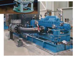 Paper pulp pump