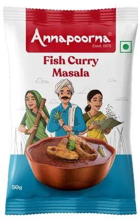 Fish curry masala, Packaging Size : 50 g
