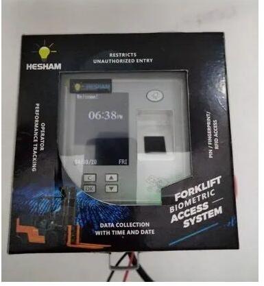 Forklift Biometric Access Control System, Display Type : Touch Screen