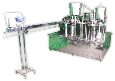 Automatic Rinsing Capping Machine
