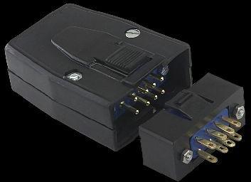 Rack and Panel miniature Power Connectors