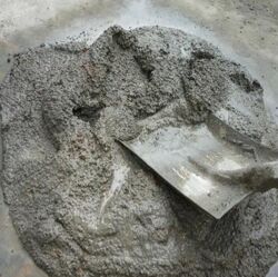 Concrete cement