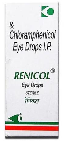 Renicol Eye Drops, Packaging Type : Bottle,  Box