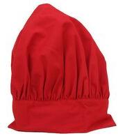 Sandex Corp 100% Cotton non woven Red Chef Hat, Size : customized