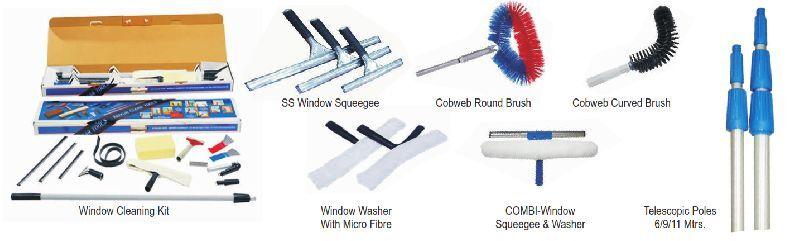 WINDOW GLASS CLEANING TOOLS