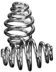Chrome Stainless Steel Tapered Springs, Hardness : 40-80 HRC