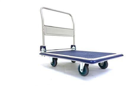 Mystar Mild Steel Foldable Handling Trolley, Capacity : 500 kg