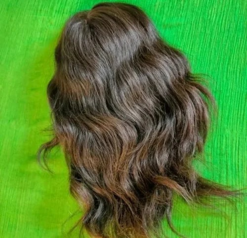 Black 100-150gm Virgin Hair Extensions, for Parlour, Length : 10-20Inch