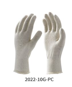 Poly Cotton Knitted Seamless Gloves