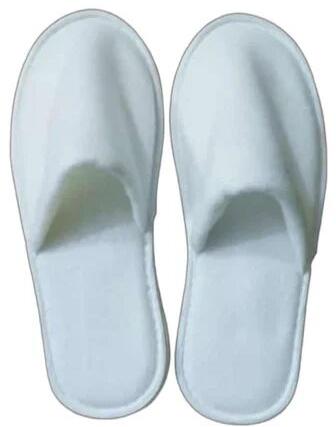 Terry Cloth Plain Disposable Hotel Slippers, Size : Medium