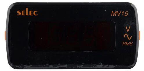 Selec Digital Voltmeter, for Control Panel Indication, Voltage : 240V AC