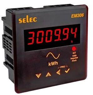 Selec Energy Meter, Voltage : 85 to 270V AC (45/65Hz)