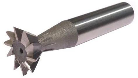 HSS Dovetail Cutter, for Angle Milling, Color : Silver