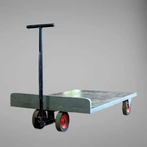 Mild Steel Platform Truck, Color : Hammertone Grey