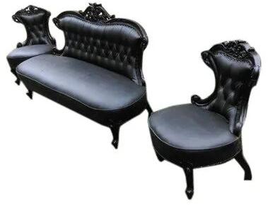 Polished Designer Wooden Sofa Set