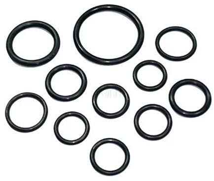 Round Rubber O Rings, for Industrial, Color : Black