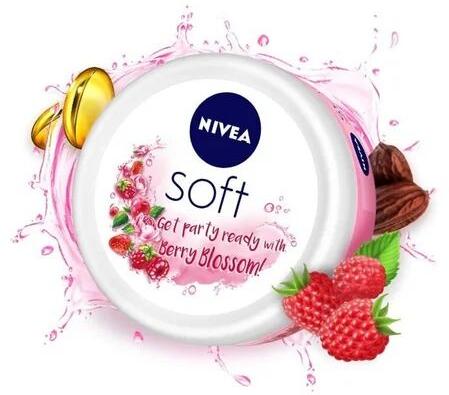 Nivea Soft Berry Blossom Cream