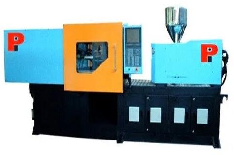 Priti International Mild Steel 50/60 Hz Injection Molding Machine, Production Capacity : 3600 Bph