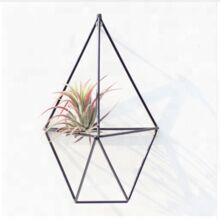 Iron metal wall planters, Color : Multi Color