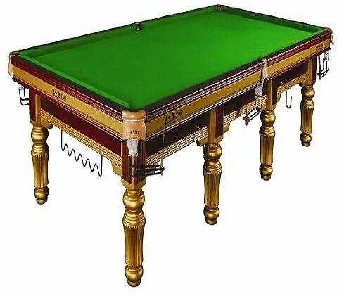 Wood Snooker Tables, Color : Green