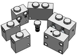 Pilot check valves