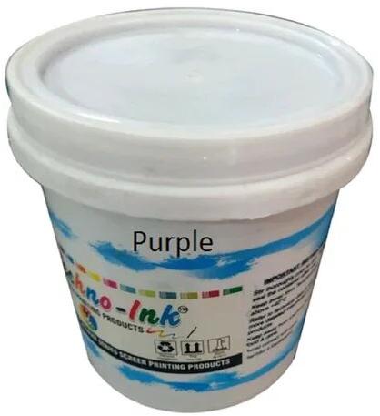 Aqua Purple Textile Ink, Packaging Type : Bucket