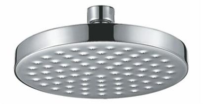 Circular Stainless steel Round Rain Shower, Color : Silver