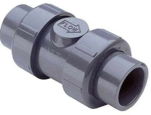PVC Industrial Ball Check Valve, Port Size : 60 - 80 mm