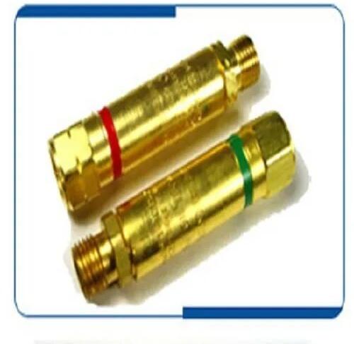 Brass Flash Back Arrester, Color : Yellow