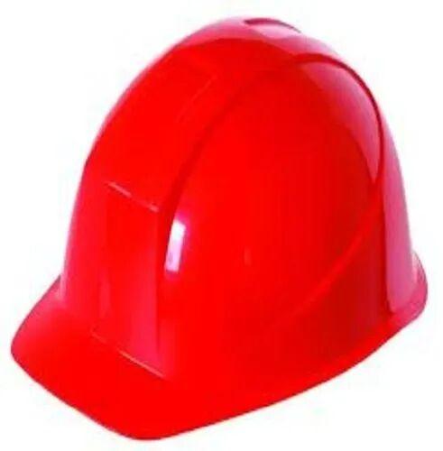 Plactic Safety Helmets, Color : Red