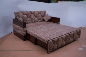 Rectangular Fancy Wooden Sofa Cum Bed, for Hotel, Home, Size : Multisize