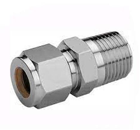 Round Stainless Steel Double Ferrule Compression Fittings