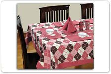 Embroidered 100% Cotton Table Linen, Style : Jacquard