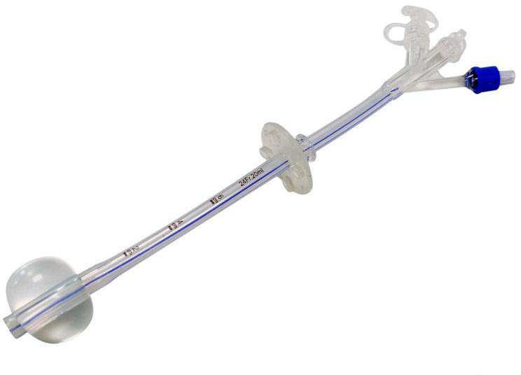 Polished plastic RainbowMMed Gastrostomy Replacement Tube, for Hospital use, Feature : Light Weight