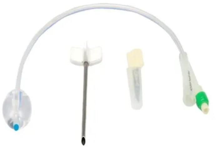 Suprapubic Drainage Kit With Silicone Balloon Catheter size:8Fr to18 Fr