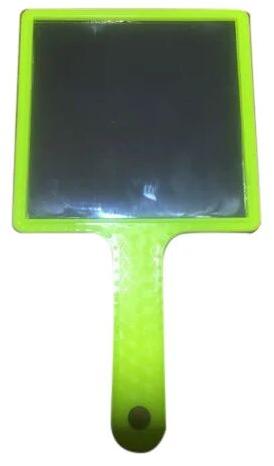 Glass Plastic Handle Mirror, Packaging Type : Packet