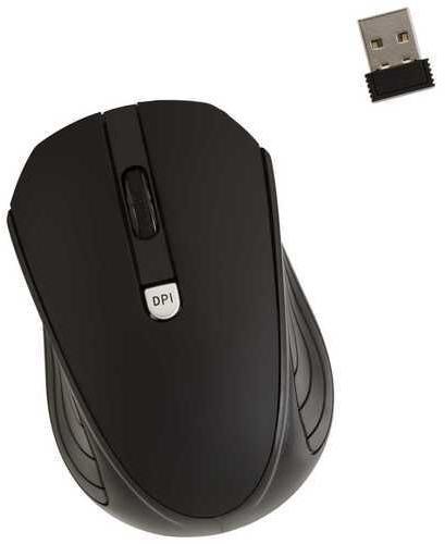 Wireless Optical Mouse, Color : Black