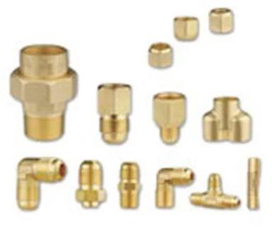Round Brass Components