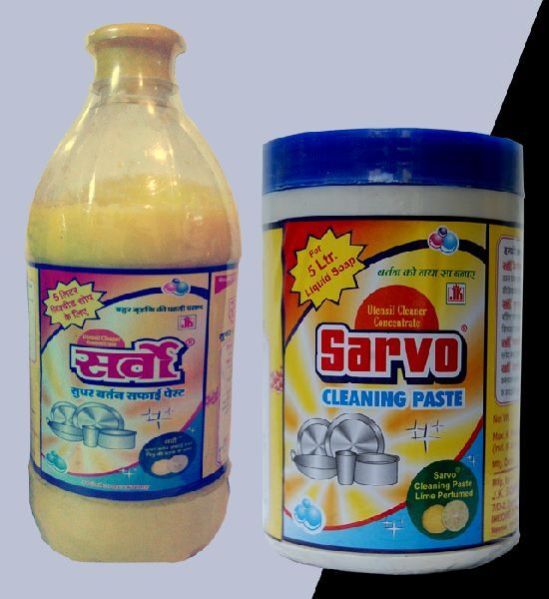 Cleaning Detergent Paste.
