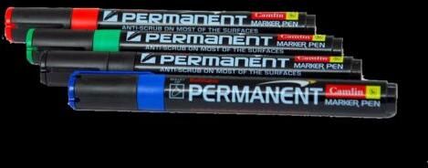 Reynolds Black Plastic Permanent Marker, For Industrial, Office, Feature : Leakproof