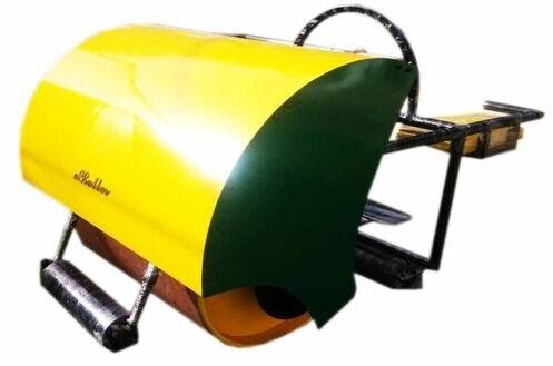 MS Cricket Pitch Electric Roller, Color : Green, Yellow