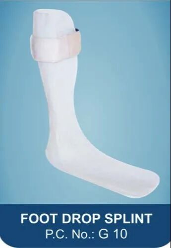 Foot Drop Splint, Color : White