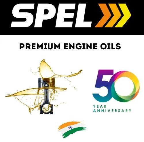 SPEL Engine Lubricant Oil, Packaging Size : 500 ml - 210L