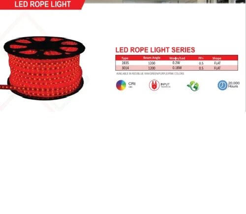 LED ROPE LIGHT, Length : 45 METER