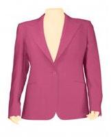 Ladies Woolen Coat, Color : pink