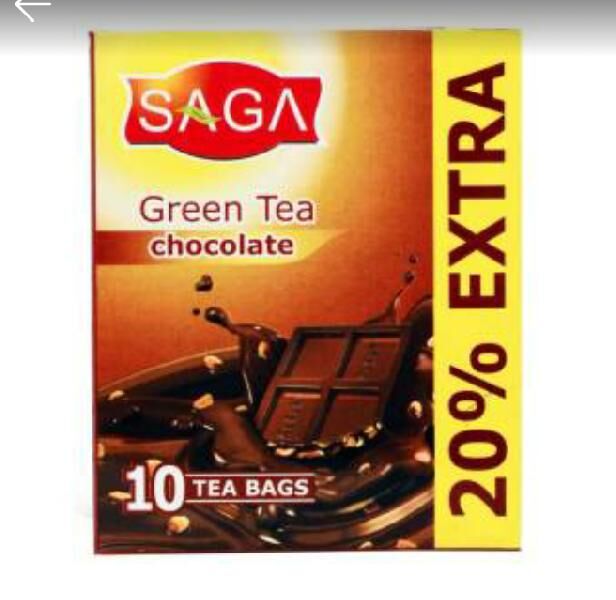 SAGA Green Tea Chocolate
