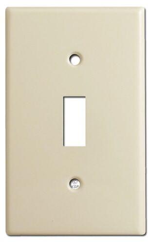 Rectangular Plastic GM Electric Switch Plate, Color : Off White