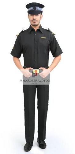 AU Cotton Security Guard Uniform, Size : L, XL