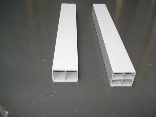 Pneuflex Industries White PVC Plastic Extruded Profile